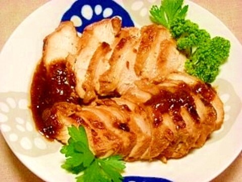 梅利用☆鶏胸肉の甘酸っぱ煮